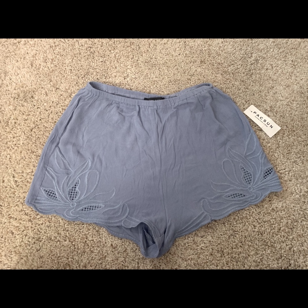 Kendall & Kylie PacSun Women’s Shorts, Blue, Small